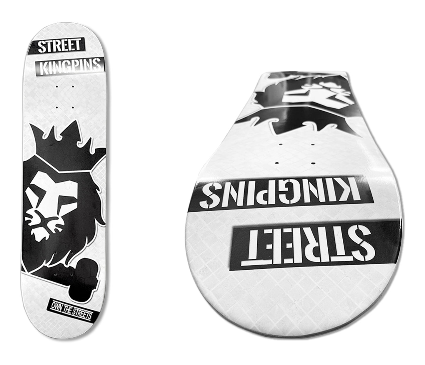 White Deck 8.5"